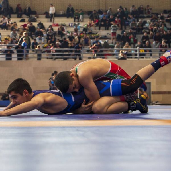 مسابقات انتخابی کشتی آزاد و فرنگی نونهالان تهران و توابع (گزارش تصویری -4)