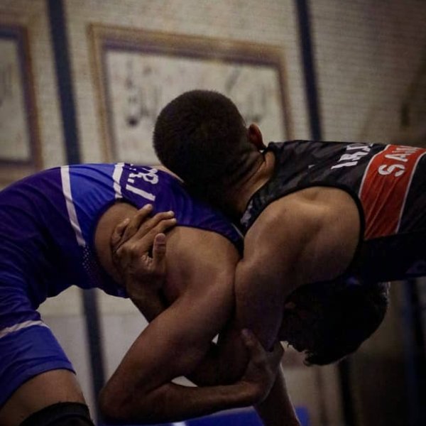 تیم منتخب کشتی تهران در راه بغداد