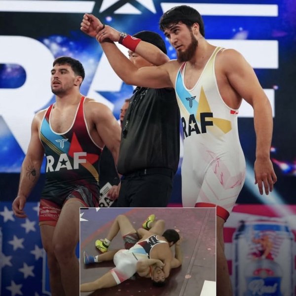 تاج‌الدینوف حریف آمریکایی‌اش را ضربه فنی کرد